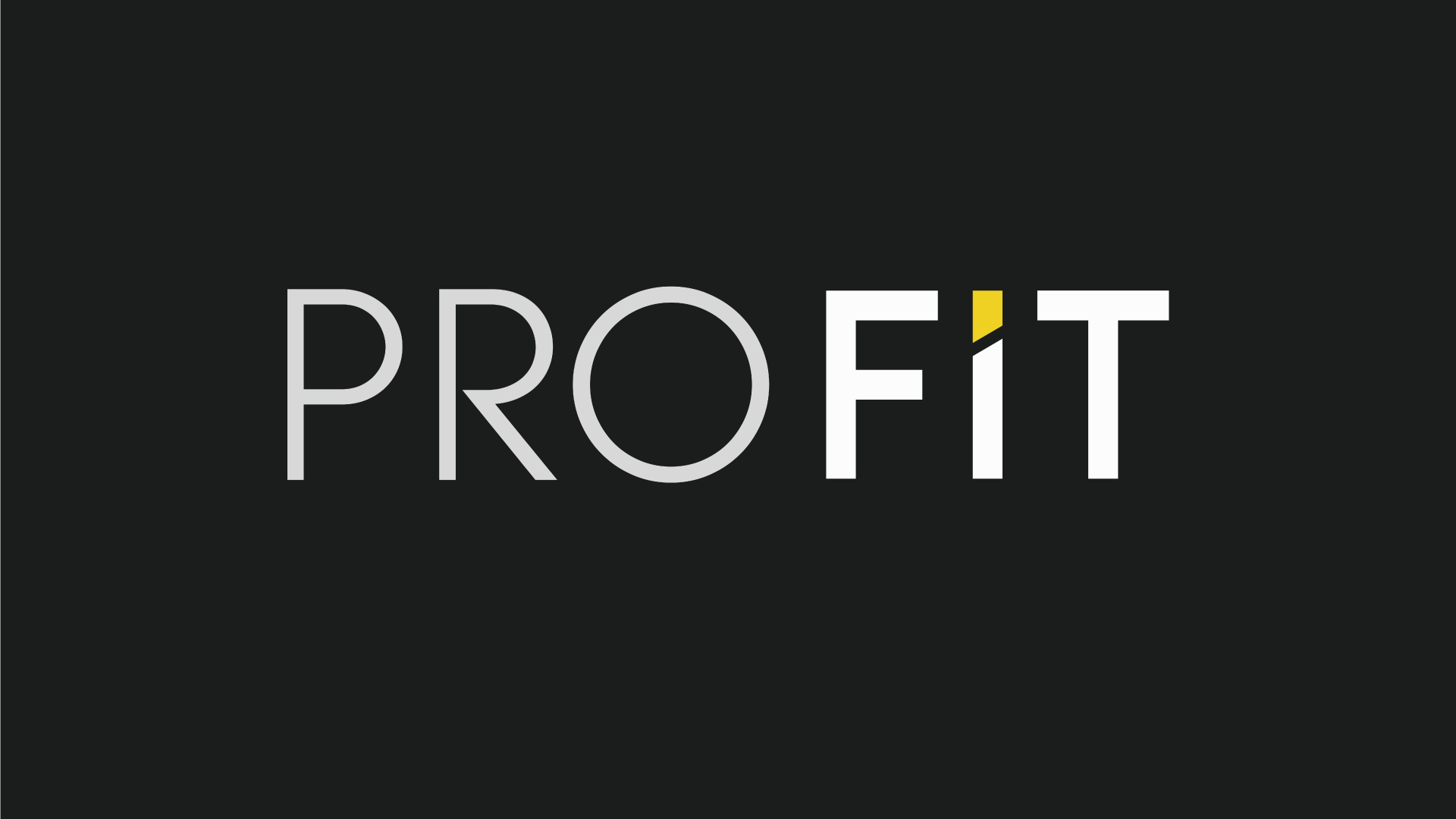 Pro-Fit website and fitness identity mockup.